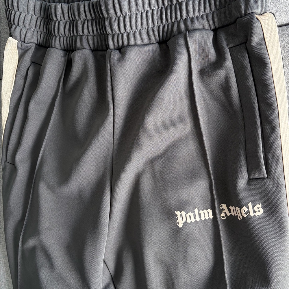 Palm Angels Black Pants with White Stripes - Picture 8 of 8
